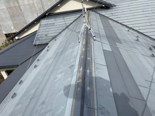 横浜市都筑区にて屋根修理〈屋根葺き替え〉の施工前写真